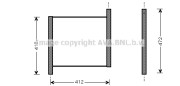 MC2002 AVA QUALITY COOLING chladič motora MC2002 AVA QUALITY COOLING