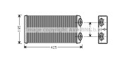 MN6029 Výměník tepla, vnitřní vytápění AVA QUALITY COOLING