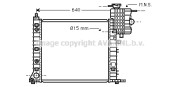 MS2265 Chladič, chlazení motoru AVA QUALITY COOLING