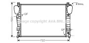 MS2311 AVA QUALITY COOLING nezařazený díl MS2311 AVA QUALITY COOLING