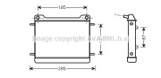 MS2347 AVA QUALITY COOLING chladič motora MS2347 AVA QUALITY COOLING