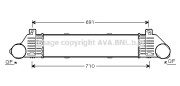 MS4353 Chladič turba AVA QUALITY COOLING