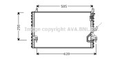 MS5196 AVA QUALITY COOLING nezařazený díl MS5196 AVA QUALITY COOLING