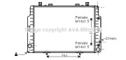 MSA2129 AVA QUALITY COOLING nezařazený díl MSA2129 AVA QUALITY COOLING