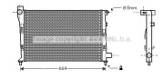 MSA2281 AVA QUALITY COOLING nezařazený díl MSA2281 AVA QUALITY COOLING