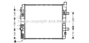 MSA2319 AVA QUALITY COOLING nezařazený díl MSA2319 AVA QUALITY COOLING