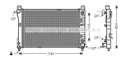 MSA2339 AVA QUALITY COOLING nezařazený díl MSA2339 AVA QUALITY COOLING