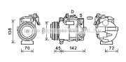 MSK676 AVA QUALITY COOLING nezařazený díl MSK676 AVA QUALITY COOLING