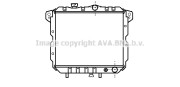 MT2034 Chladič, chlazení motoru AVA QUALITY COOLING