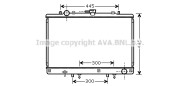 MT2165 AVA QUALITY COOLING nezařazený díl MT2165 AVA QUALITY COOLING