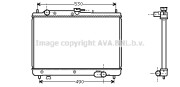 MZ2066 AVA QUALITY COOLING chladič motora MZ2066 AVA QUALITY COOLING