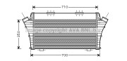 OL4401 Chladič turba AVA QUALITY COOLING