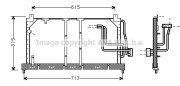 OLA5224 AVA QUALITY COOLING nezařazený díl OLA5224 AVA QUALITY COOLING