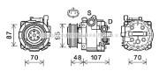 OLK659 AVA QUALITY COOLING nezařazený díl OLK659 AVA QUALITY COOLING