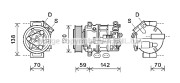 OLK678 Kompresor, klimatizace AVA QUALITY COOLING