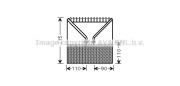 OLV414 AVA QUALITY COOLING nezařazený díl OLV414 AVA QUALITY COOLING