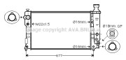 PE2126 AVA QUALITY COOLING chladič motora PE2126 AVA QUALITY COOLING