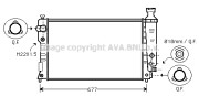 PE2127 AVA QUALITY COOLING nezařazený díl PE2127 AVA QUALITY COOLING