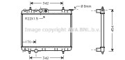 PE2190 AVA QUALITY COOLING chladič motora PE2190 AVA QUALITY COOLING