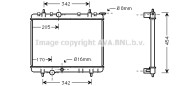 PE2212 AVA QUALITY COOLING chladič motora PE2212 AVA QUALITY COOLING