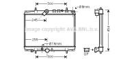 PE2217 Chladič, chlazení motoru AVA QUALITY COOLING