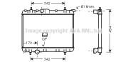 PE2247 AVA QUALITY COOLING chladič motora PE2247 AVA QUALITY COOLING