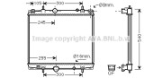 PE2274 AVA QUALITY COOLING nezařazený díl PE2274 AVA QUALITY COOLING