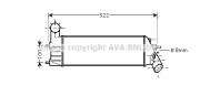 PE4261 Chladič turba AVA QUALITY COOLING