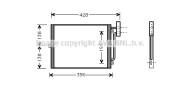 PR5038 AVA QUALITY COOLING nezařazený díl PR5038 AVA QUALITY COOLING