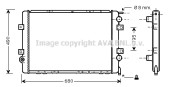 RT2264 AVA QUALITY COOLING nezařazený díl RT2264 AVA QUALITY COOLING