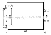 RT5454 AVA QUALITY COOLING kondenzátor klimatizácie RT5454 AVA QUALITY COOLING