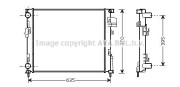 RTA2327 AVA QUALITY COOLING nezařazený díl RTA2327 AVA QUALITY COOLING