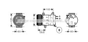 RTK385 AVA QUALITY COOLING nezařazený díl RTK385 AVA QUALITY COOLING