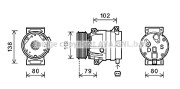 RTK474 AVA QUALITY COOLING nezařazený díl RTK474 AVA QUALITY COOLING