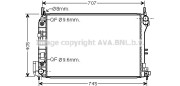 SB2059 AVA QUALITY COOLING nezařazený díl SB2059 AVA QUALITY COOLING