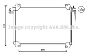 SB5074 AVA QUALITY COOLING kondenzátor klimatizácie SB5074 AVA QUALITY COOLING