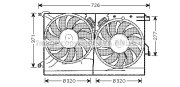 SB7502 AVA QUALITY COOLING nezařazený díl SB7502 AVA QUALITY COOLING