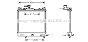 SZ2057 AVA QUALITY COOLING nezařazený díl SZ2057 AVA QUALITY COOLING