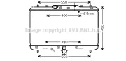 SZ2086 AVA QUALITY COOLING nezařazený díl SZ2086 AVA QUALITY COOLING