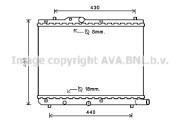 SZ2122 Chladič, chlazení motoru AVA QUALITY COOLING