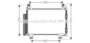 TOA5404 AVA QUALITY COOLING nezařazený díl TOA5404 AVA QUALITY COOLING