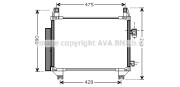 TOA5407 AVA QUALITY COOLING nezařazený díl TOA5407 AVA QUALITY COOLING