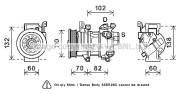 TOK622 AVA QUALITY COOLING kompresor klimatizácie TOK622 AVA QUALITY COOLING