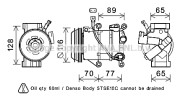 TOK687 AVA QUALITY COOLING kompresor klimatizácie TOK687 AVA QUALITY COOLING