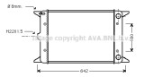 VN2023 AVA QUALITY COOLING nezařazený díl VN2023 AVA QUALITY COOLING