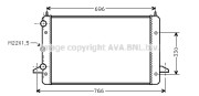 VN2135 AVA QUALITY COOLING chladič motora VN2135 AVA QUALITY COOLING