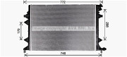 VN2417 Chladič, chlazení motoru AVA QUALITY COOLING
