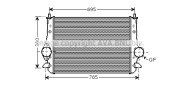 VN4251 Chladič turba AVA QUALITY COOLING