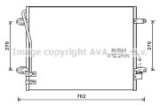 VN5322 AVA QUALITY COOLING nezařazený díl VN5322 AVA QUALITY COOLING