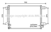 VN5330 Kondenzátor, klimatizace AVA QUALITY COOLING